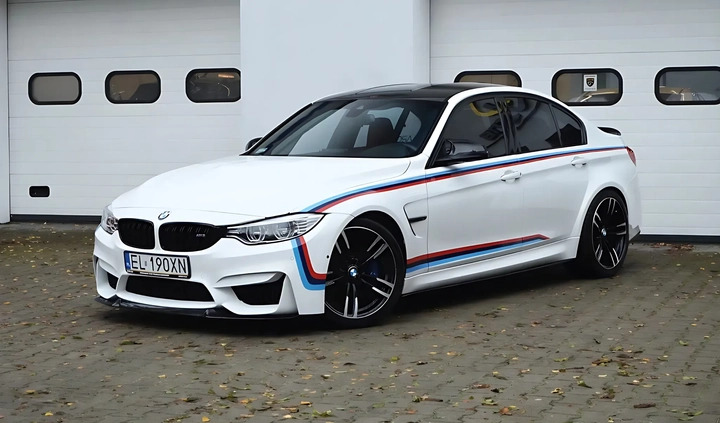 BMW M3 cena 179000 przebieg: 77000, rok produkcji 2015 z Łódź małe 211